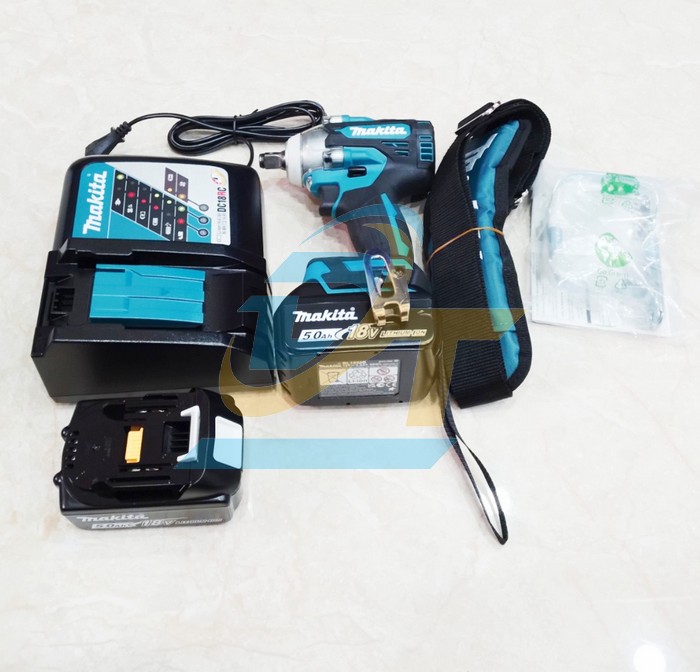 M&aacute;y siết bu l&ocirc;ng d&ugrave;ng pin 18V Makita DTW300RTJ (K&egrave;m 2 pin 5.0Ah + 1 sạc)