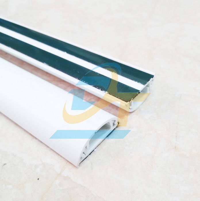 Nẹp s&agrave;n nhựa b&aacute;n nguyệt Tiến Ph&aacute;t 40x16mm - C&acirc;y 1.2m