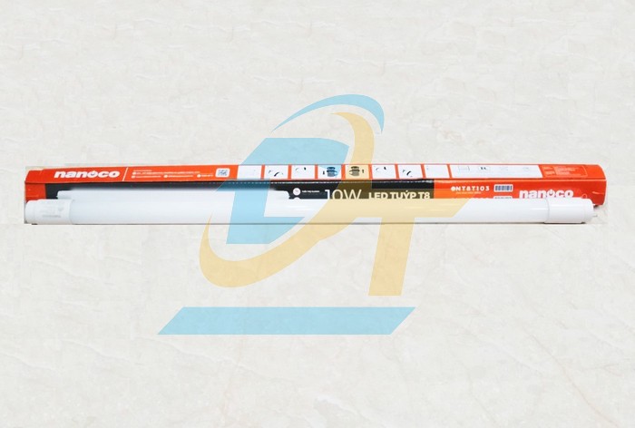 B&oacute;ng đ&egrave;n Led Tube thủy tinh T8 0.6m 10W Nanoco NT8T106