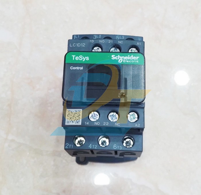 Khởi động từ 3P 12A 220V (1NO+1NC) Schneider LC1D12M7