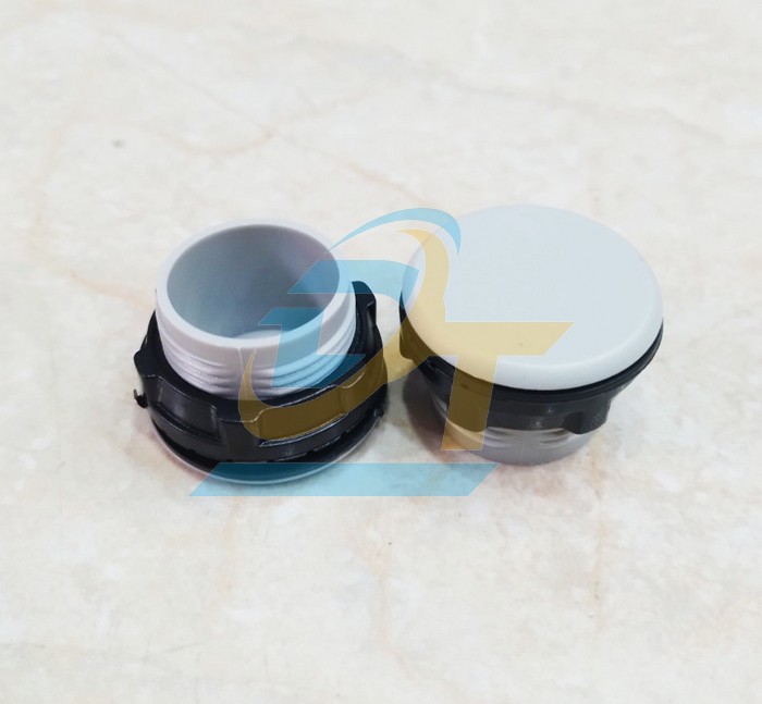 Nắp b&iacute;t lỗ tủ điện PVC phi 22