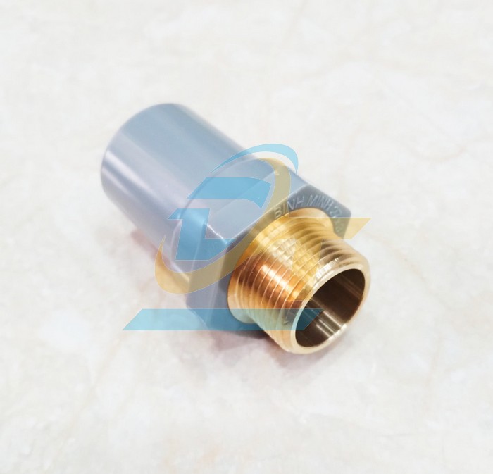 Nối PVC ren ngo&agrave;i thau 27 d&agrave;y B&igrave;nh Minh