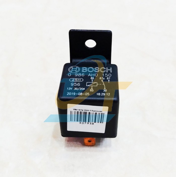 Relay mini 5 ch&acirc;n 12V 30A Bosch 0986AH0150