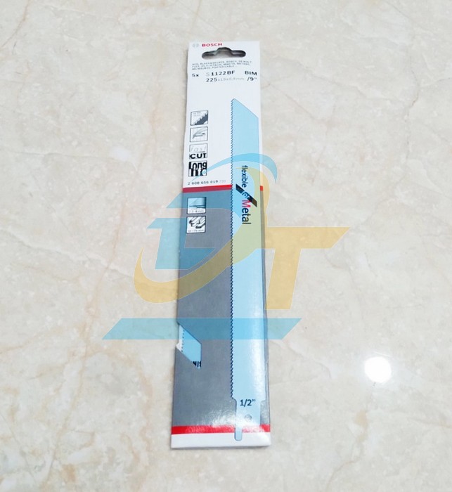 Bộ lưỡi cưa kiếm 5 c&acirc;y 9"/225x19x0.9mm Bosch S1122BF 2608656019