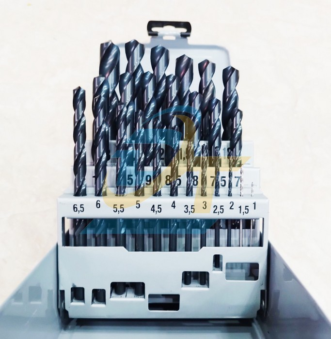 Bộ mũi khoan sắt 25 chi tiết List 500 Nachi 1.0-13mm