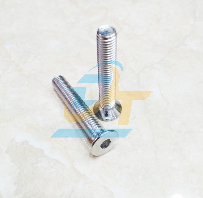 Bulong lục gi&aacute;c ch&igrave;m đầu bằng inox 304 M12x40