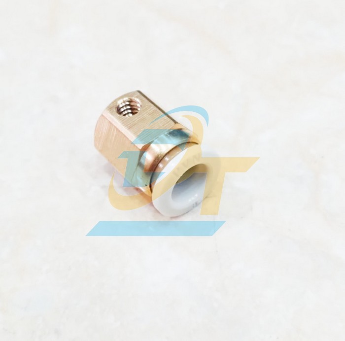 Đế gắn b&eacute;c phun sương cuối đồng thau 1 b&eacute;c dọc