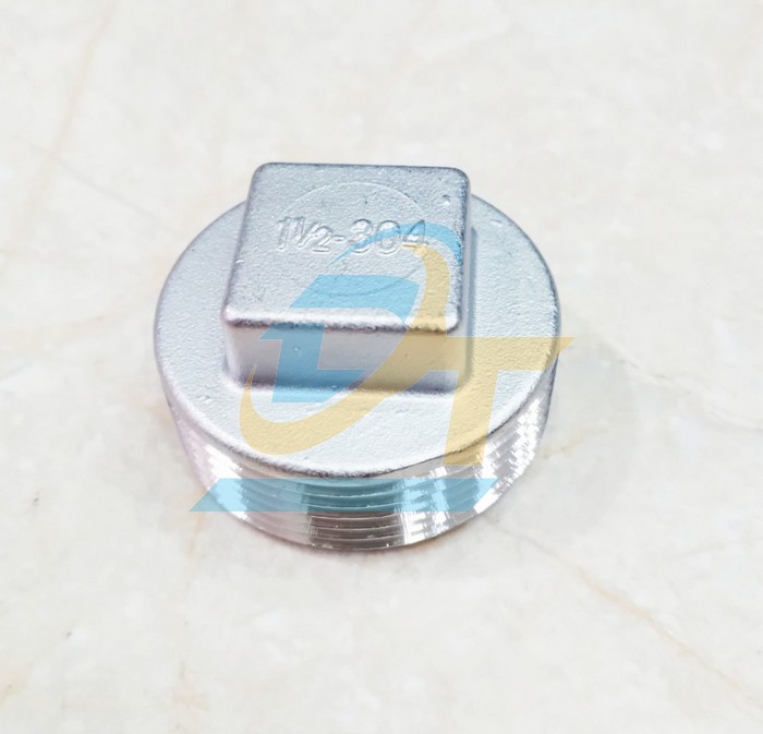 Nắp b&iacute;t ren ngo&agrave;i inox 304 phi 49