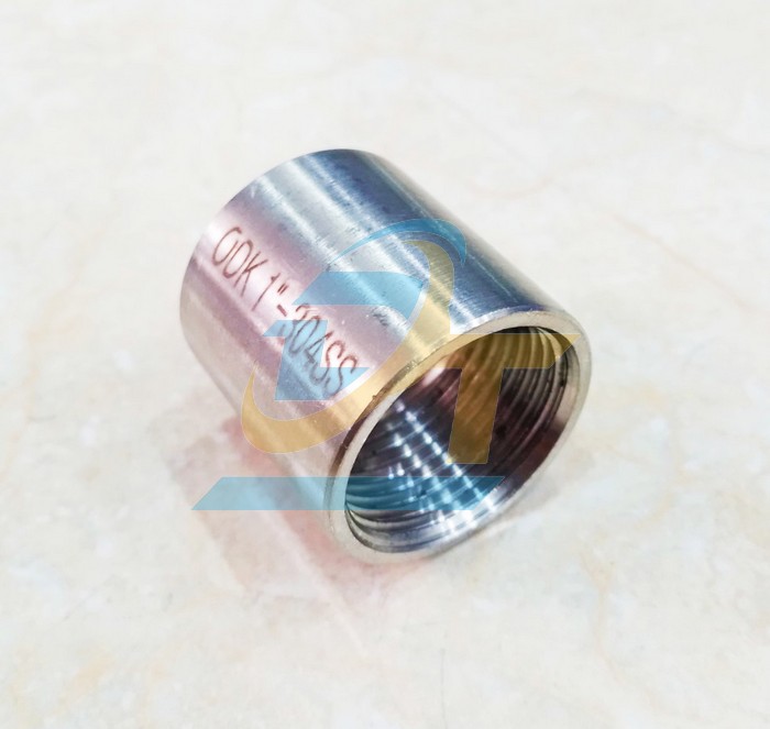 Nối ren trong (Măng x&ocirc;ng) inox 304 DN25 - Phi 34