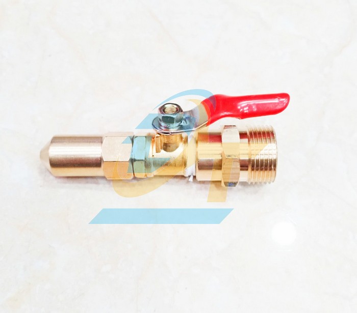 B&eacute;c xịt rửa m&aacute;y lạnh ren ngo&agrave;i 22mm kh&ocirc;ng chỉnh tia