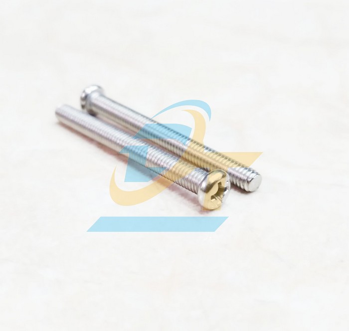 Bulong bake đầu tr&ograve;n inox 304 M4x30