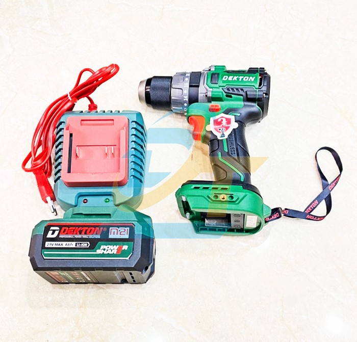 M&aacute;y khoan động lực d&ugrave;ng pin 21V Dekton M21-KB1385PRO (K&egrave;m 1 pin 4Ah + 1 Sạc)