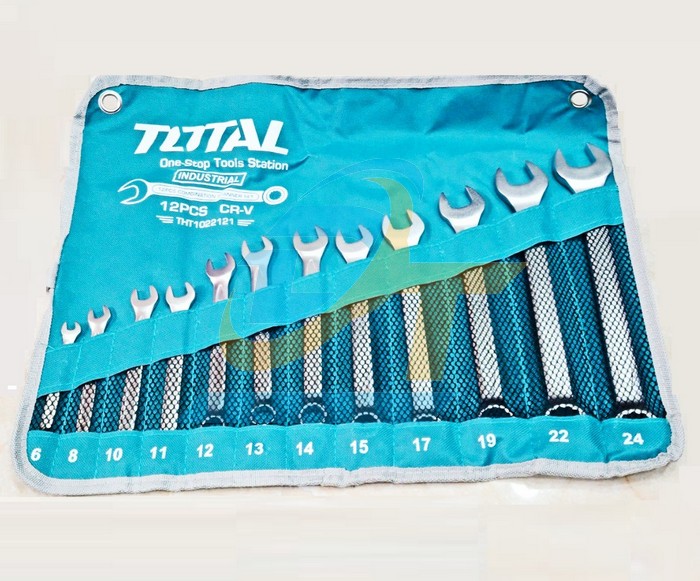 Bộ cờ l&ecirc; v&ograve;ng miệng 12 chi tiết 6-24mm Total THT1022121