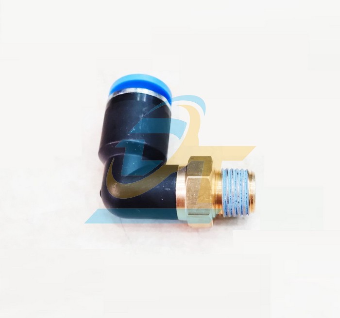 Co nối hơi chữ L phi 10mm - Ren ngo&agrave;i 17mm Sang-A GPL1003