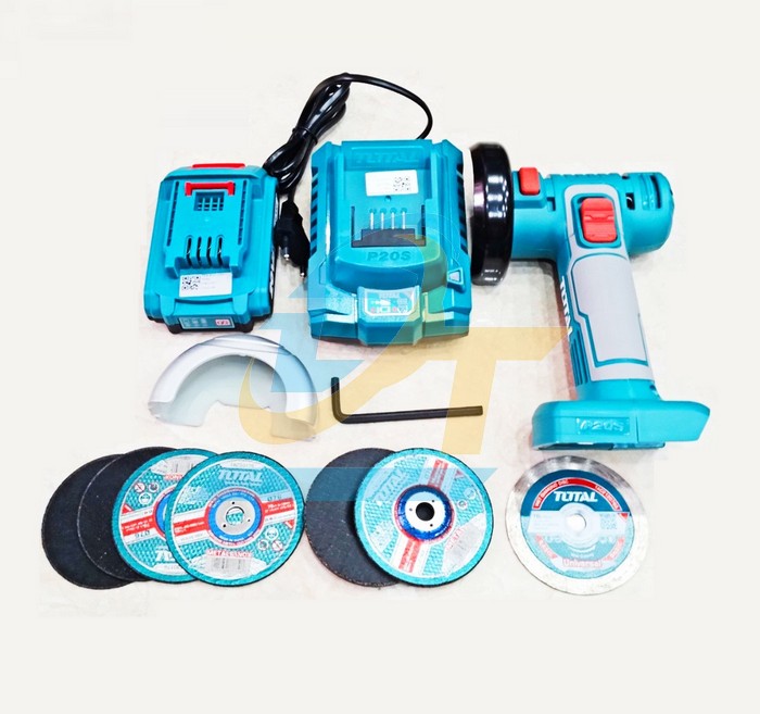 M&aacute;y cắt v&agrave; m&agrave;i mini d&ugrave;ng pin 20V Total TAGLI76017 (K&egrave;m 1 Pin 2.0Ah + 1 Sạc)