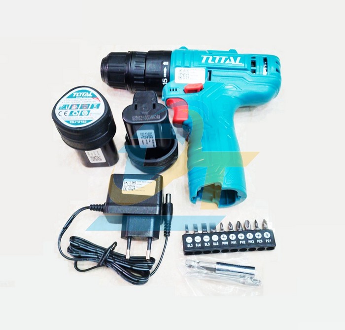 M&aacute;y khoan d&ugrave;ng pin 12V Total TOSLI22111 (K&egrave;m 2 Pin + 1 Sạc)