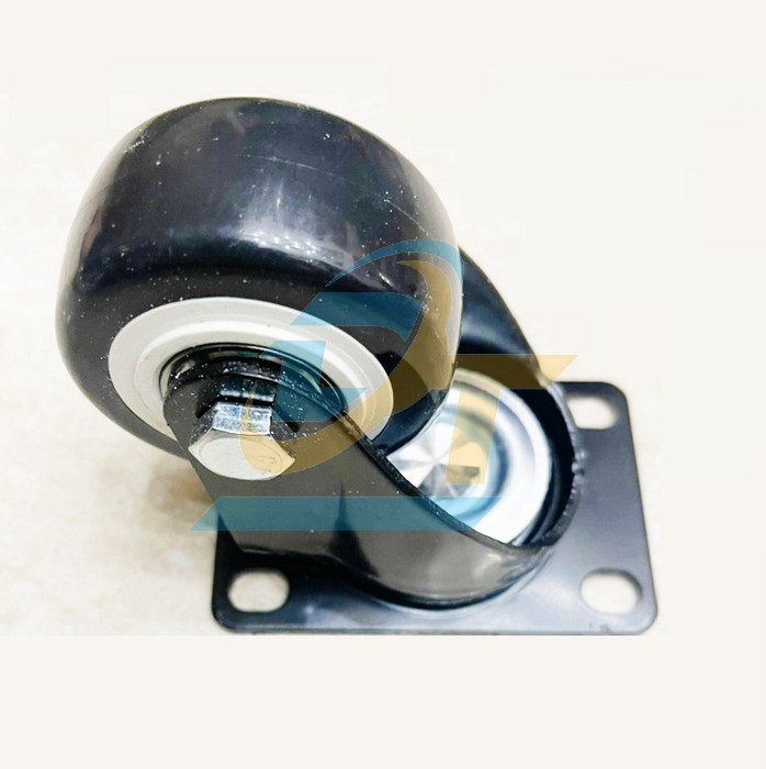 B&aacute;nh xe nhựa PVC phi 63 c&agrave;ng xoay