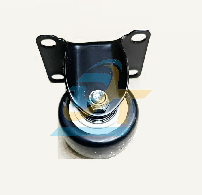 B&aacute;nh xe nhựa PVC phi 63 cố định