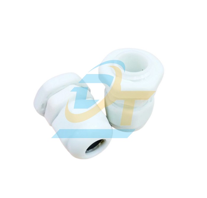 Ốc siết c&aacute;p nhựa PG9 (Phi 14mm, Siết c&aacute;p 4-8mm)