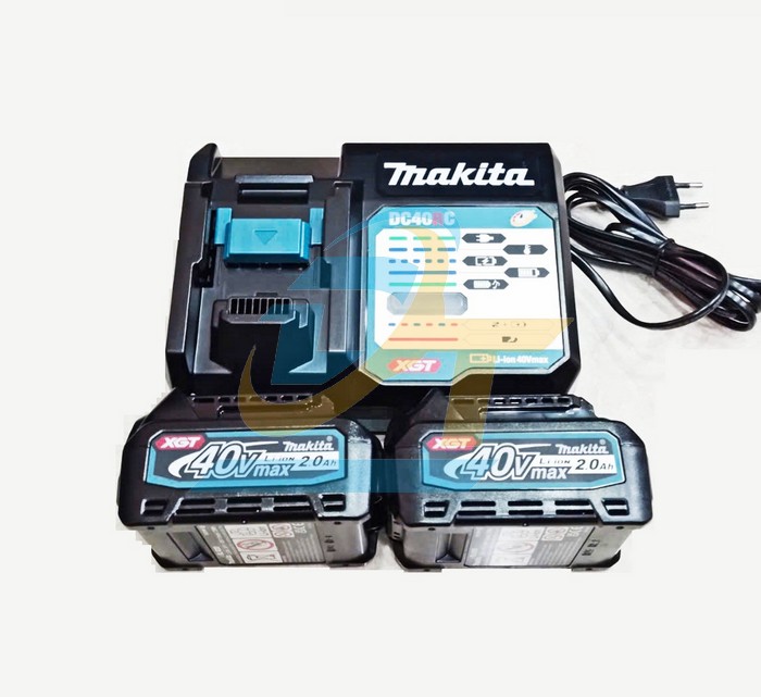 Bộ pin sạc 40V BL4020/DC40RC Makita 191V15-1 (1 Sạc + 2 Pin)