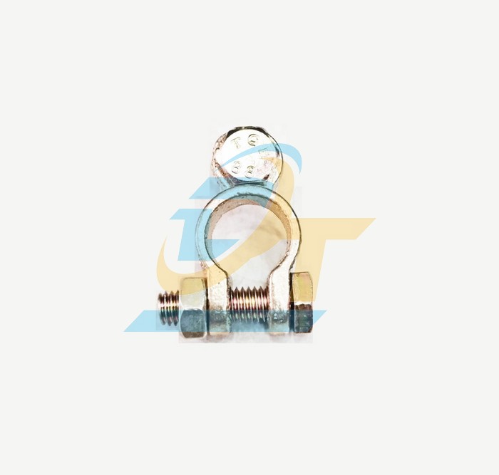 Cọc b&igrave;nh ắc quy đồng thau D15 (Cọc dương +)