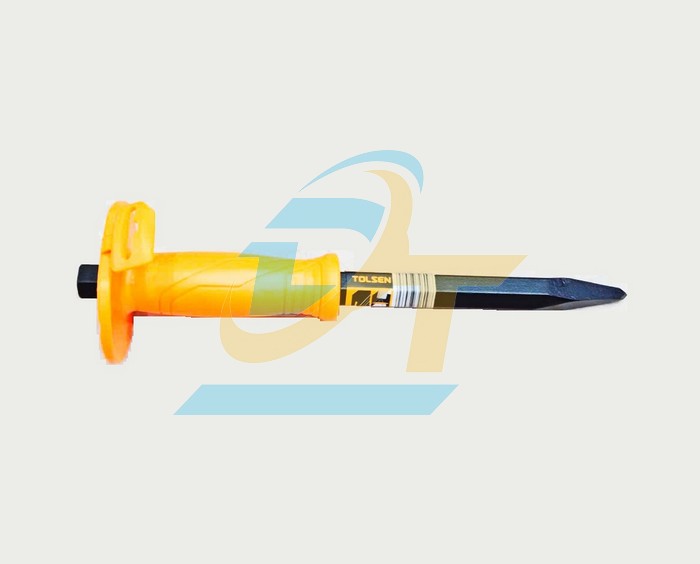 Đục sắt nhọn c&oacute; tay chắn 4x18x300mm Tolsen 25084