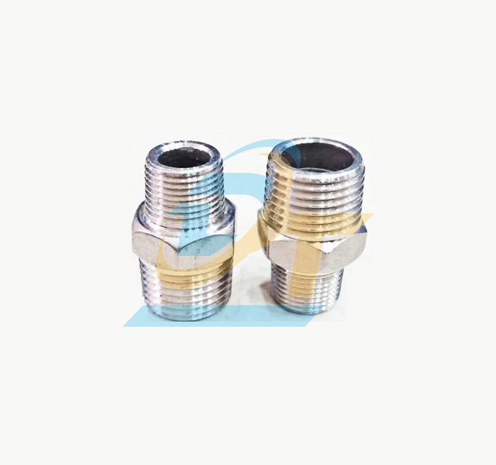 Nối 2 đầu ren ngo&agrave;i (K&eacute;p giảm) inox 304 phi 27-21