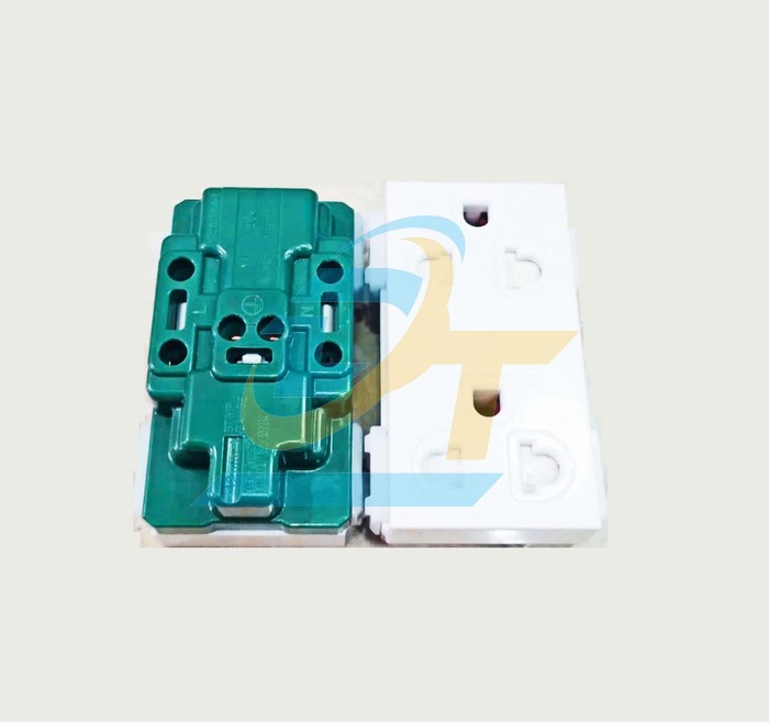 Ổ cắm đ&ocirc;i 3 chấu 16A 250VAC Panasonic WEV1582SW