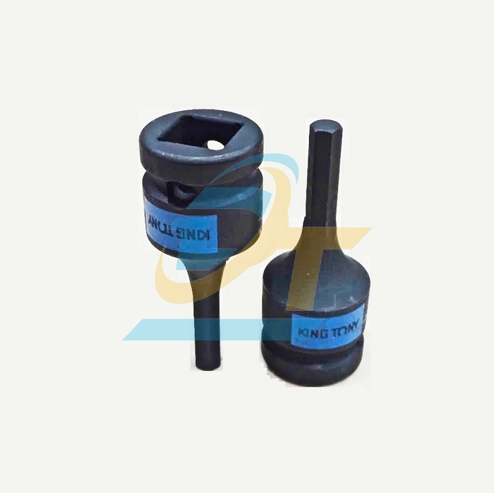 Đầu tu&yacute;p đen 1/2" b&iacute;t lục gi&aacute;c 6mm Kingtony 405506M