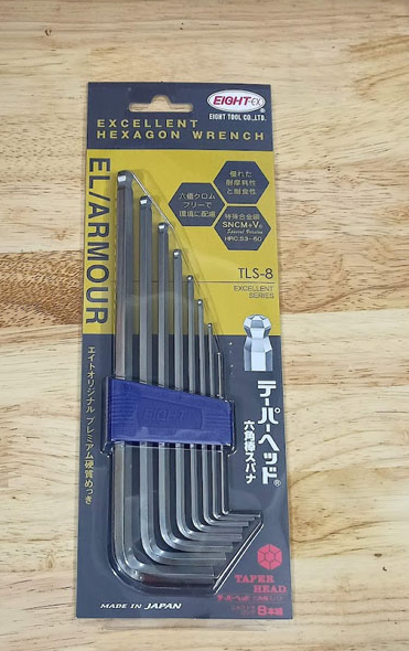 Bộ lục gi&aacute;c đầu bi 1.5-8mm Eight TLS-8