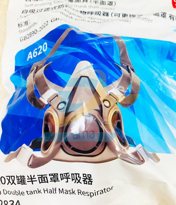 Mặt nạ ph&ograve;ng độc nửa mặt AMS A620 (Chưa gồm phin lọc)