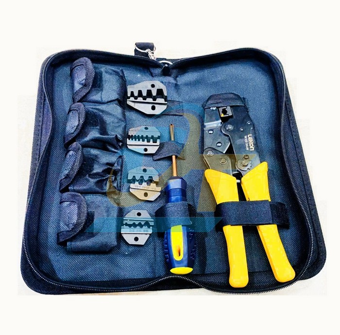 Bộ k&igrave;m bấm cos 5 đầu đa năng Lekon WXK-30JN