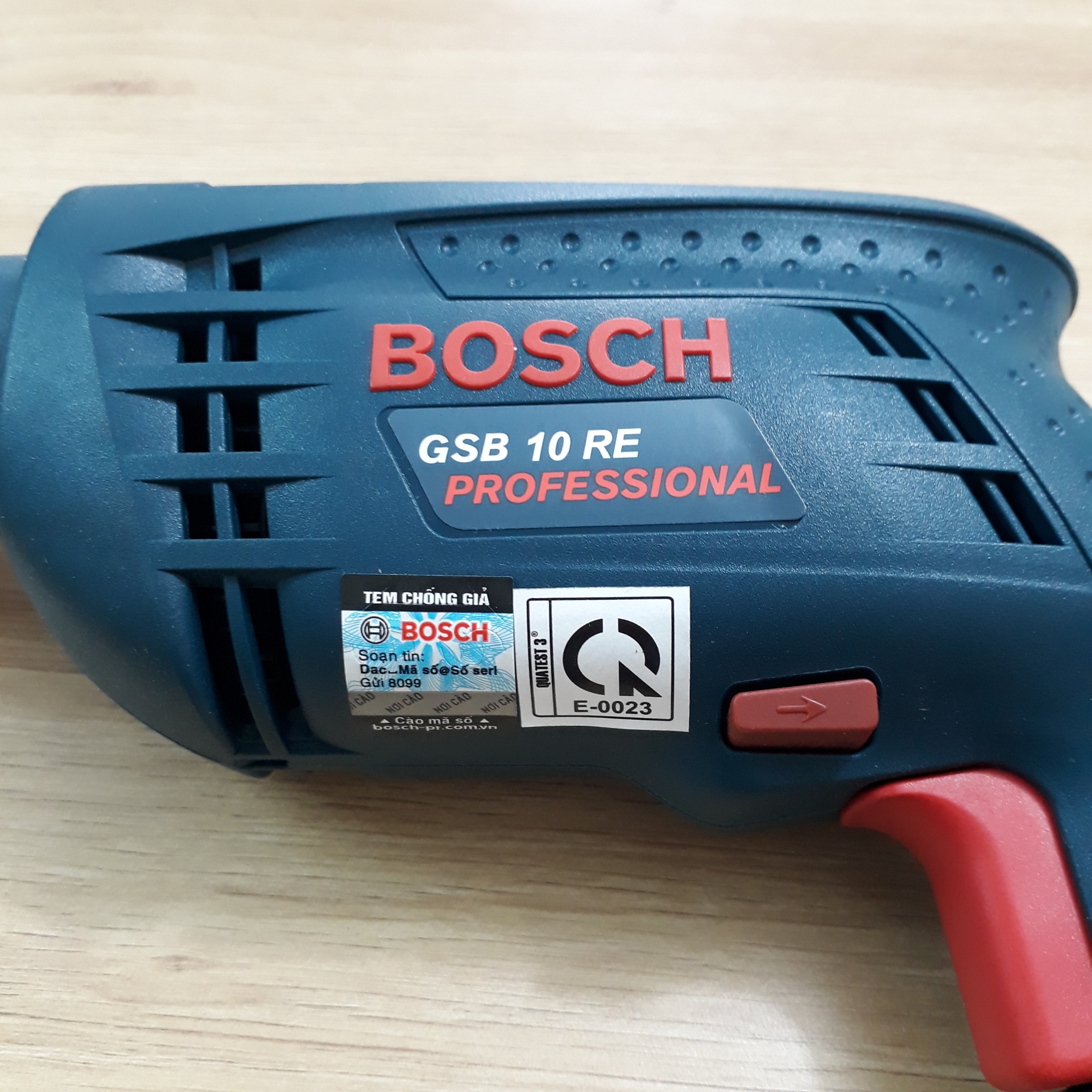M&aacute;y khoan động lực 500W Bosch GSB 10 RE GSB10RE Bosch | Gi&aacute; rẻ nhất - C&ocirc;ng Ty TNHH Thương Mại Dịch Vụ Đạt T&acirc;m