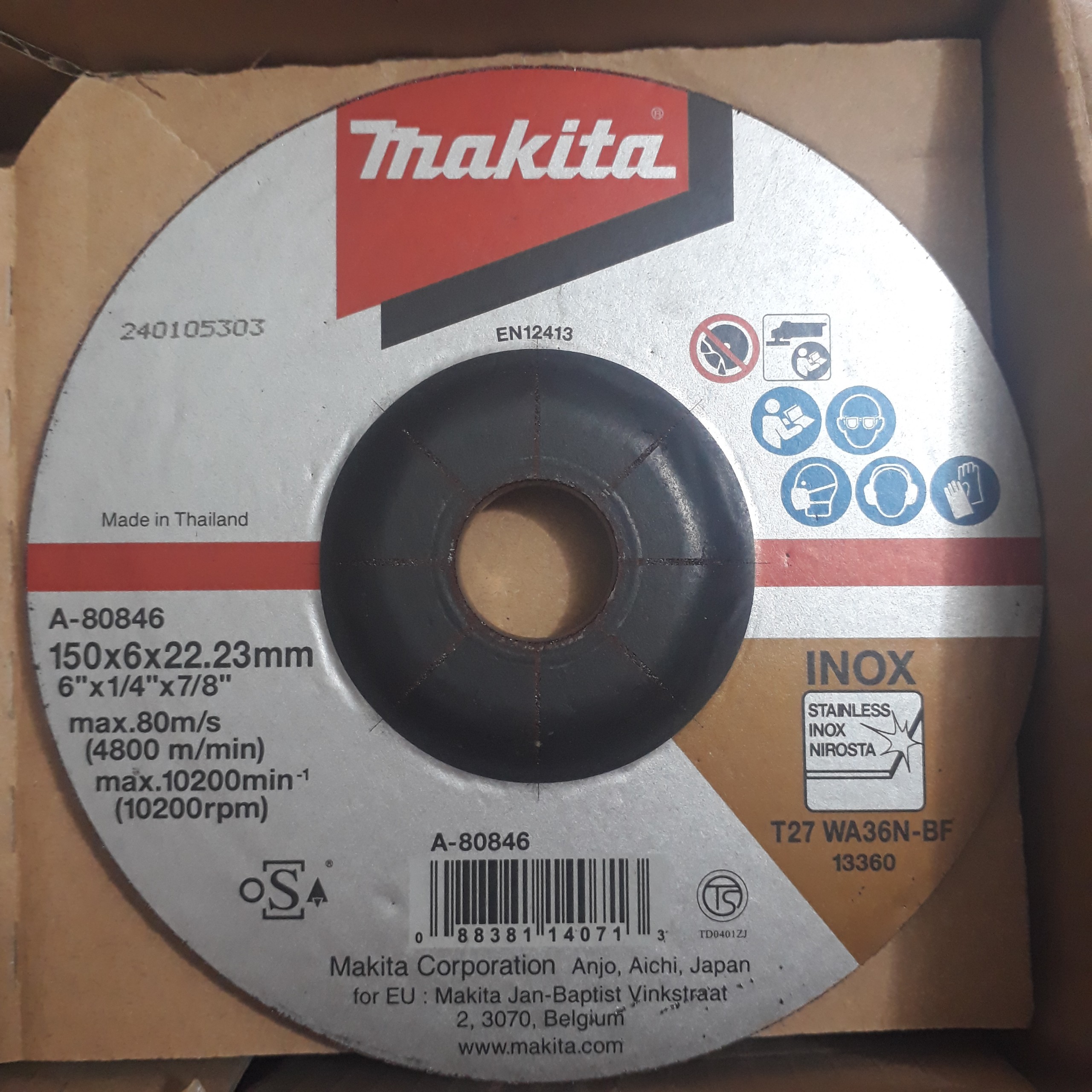 M&aacute;y m&agrave;i g&oacute;c 150mm Makita GA6010 GA6010 Makita | Gi&aacute; rẻ nhất - C&ocirc;ng Ty TNHH Thương Mại Dịch Vụ Đạt T&acirc;m