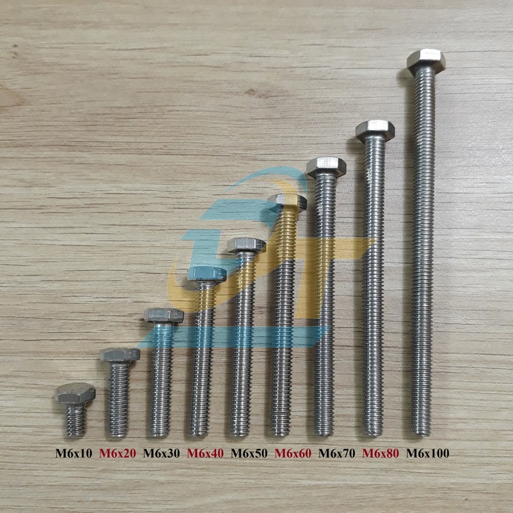 Bulong inox 201 M6x60  VietNam | Gi&aacute; rẻ nhất - C&ocirc;ng Ty TNHH Thương Mại Dịch Vụ Đạt T&acirc;m