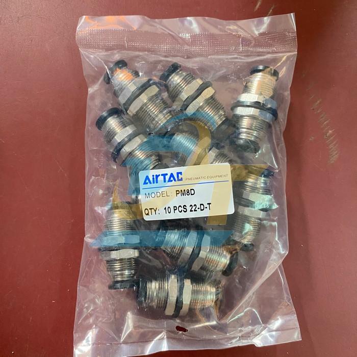 Đầu nối hơi thẳng 2 đầu phi 8mm Airtac PM8D PM8D Airtac | Gi&aacute; rẻ nhất - C&ocirc;ng Ty TNHH Thương Mại Dịch Vụ Đạt T&acirc;m