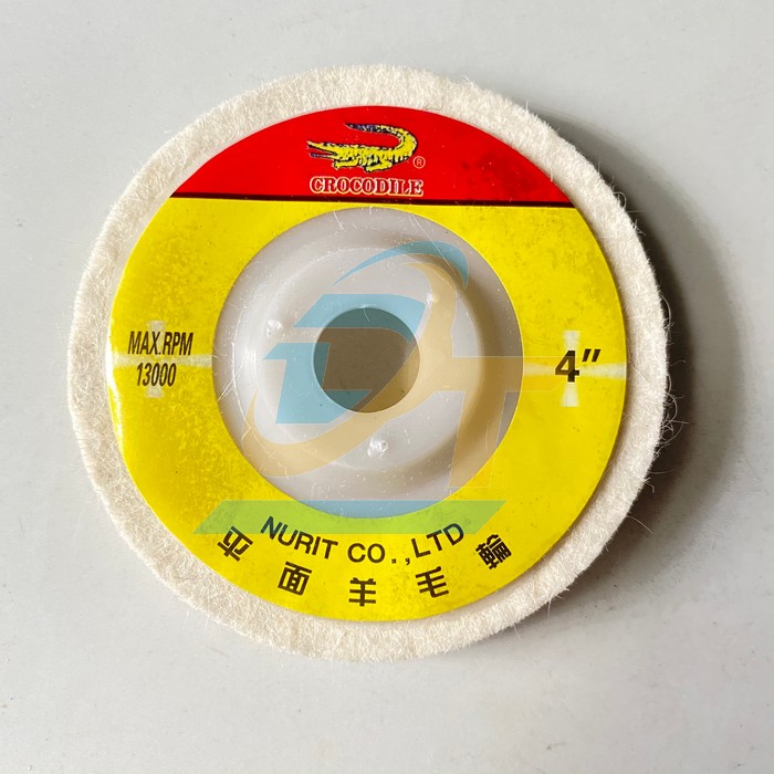 Nỉ trắng đ&aacute;nh b&oacute;ng 4"/100mm Nurit (loại mỏng)  Nurit | Gi&aacute; rẻ nhất - C&ocirc;ng Ty TNHH Thương Mại Dịch Vụ Đạt T&acirc;m