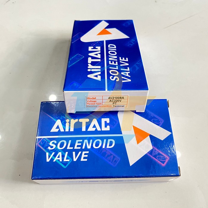 Van điện từ kh&iacute; n&eacute;n AC220V Airtac 4V210-08A 4V210-08A Airtac | Gi&aacute; rẻ nhất - C&ocirc;ng Ty TNHH Thương Mại Dịch Vụ Đạt T&acirc;m