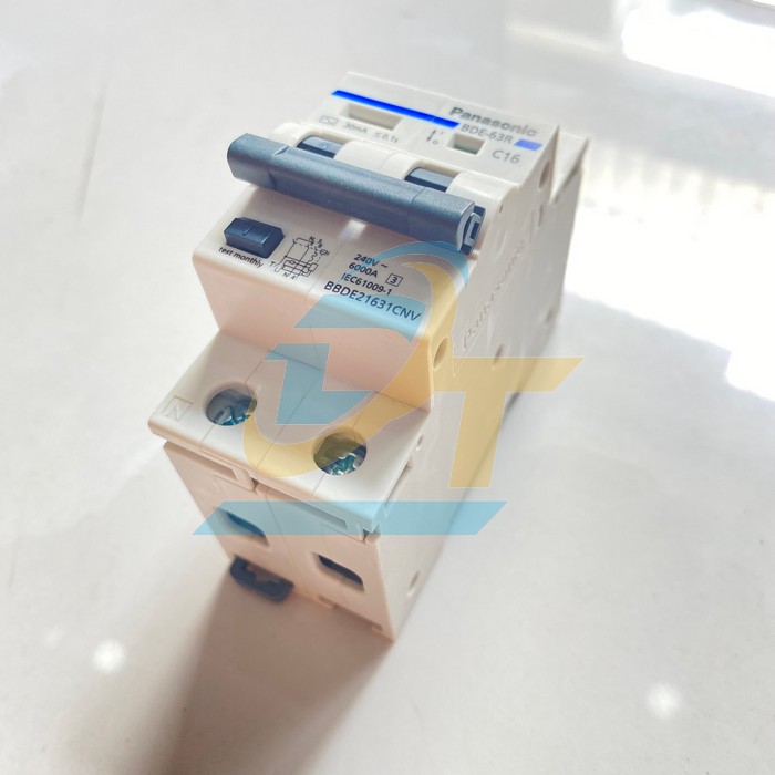Cầu dao chống giật RCBO 2P 16A Panasonic BBDE21631CNV BBDE21631CNV Panasonic | Gi&aacute; rẻ nhất - C&ocirc;ng Ty TNHH Thương Mại Dịch Vụ Đạt T&acirc;m