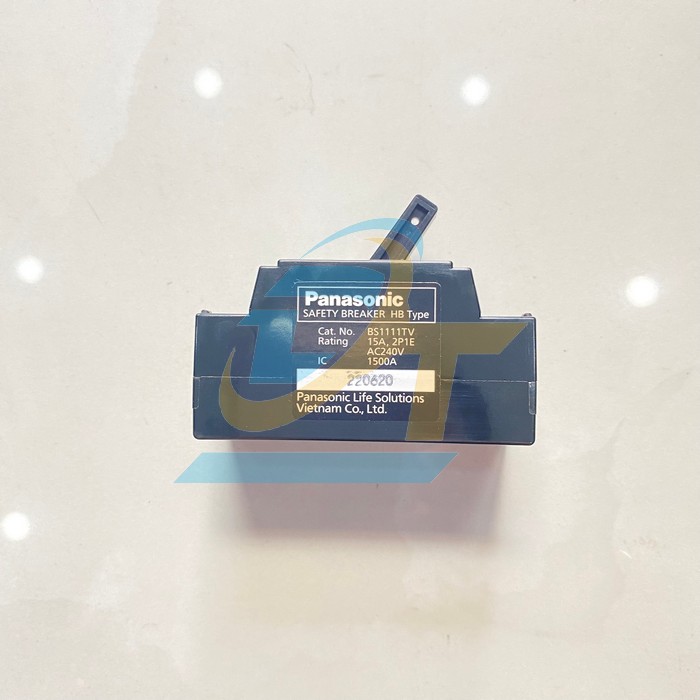 Cầu dao tự động (CB c&oacute;c) 15A Panasonic BS 1111TV BS 1111TV Panasonic | Gi&aacute; rẻ nhất - C&ocirc;ng Ty TNHH Thương Mại Dịch Vụ Đạt T&acirc;m