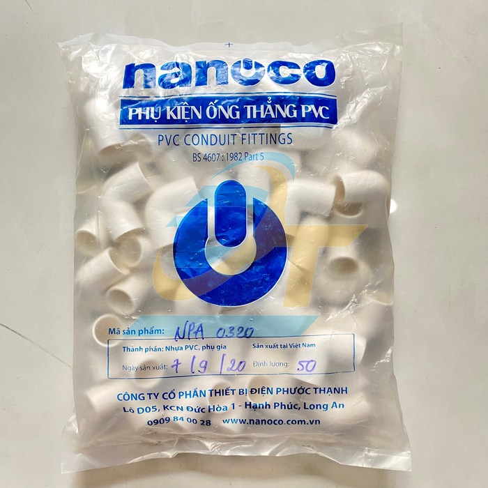 C&uacute;t chữ L kh&ocirc;ng nắp phi 20 Nanoco NPA0320 NPA0320 Nanoco | Gi&aacute; rẻ nhất - C&ocirc;ng Ty TNHH Thương Mại Dịch Vụ Đạt T&acirc;m