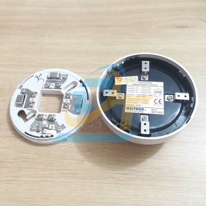 Đầu b&aacute;o kh&oacute;i k&egrave;m ch&acirc;n đế Multron DET-C631 DET-C631 Multron | Gi&aacute; rẻ nhất - C&ocirc;ng Ty TNHH Thương Mại Dịch Vụ Đạt T&acirc;m