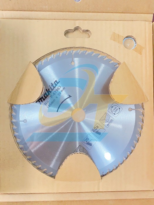 Lưỡi cưa cắt gỗ 60 răng 185x20mm Makita P-67963 P-67963 Makita | Gi&aacute; rẻ nhất - C&ocirc;ng Ty TNHH Thương Mại Dịch Vụ Đạt T&acirc;m