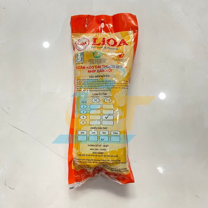 Ổ cắm điện 4 lỗ d&acirc;y 5m c&oacute; 1 c&ocirc;ng tắc LIOA 4TS5-2 4TS5-2 LiOA | Gi&aacute; rẻ nhất - C&ocirc;ng Ty TNHH Thương Mại Dịch Vụ Đạt T&acirc;m