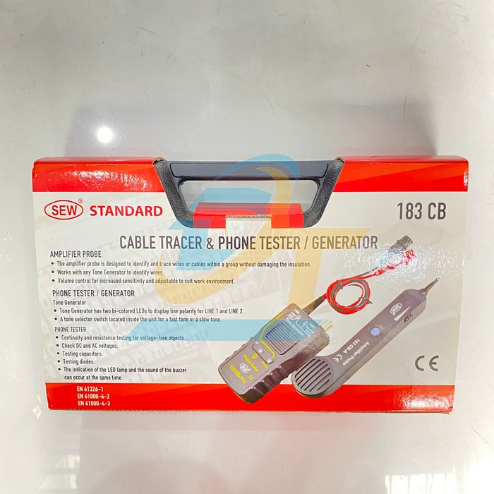 Bộ d&ograve; t&iacute;n hiệu c&aacute;p v&agrave; kiểm tra điện thoại SEW 183 CB 183 CB Sew | Gi&aacute; rẻ nhất - C&ocirc;ng Ty TNHH Thương Mại Dịch Vụ Đạt T&acirc;m