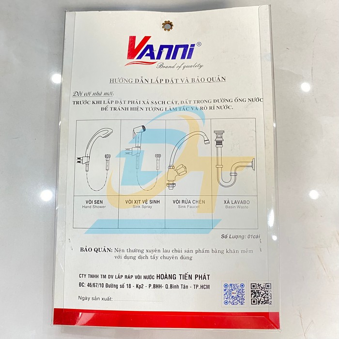 Bộ v&ograve;i sen tắm tăng &aacute;p 1 chế độ Vanni TS-28 TS-28 Vanni | Gi&aacute; rẻ nhất - C&ocirc;ng Ty TNHH Thương Mại Dịch Vụ Đạt T&acirc;m