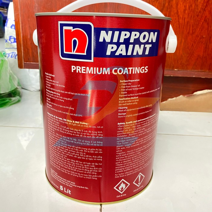 Sơn v&agrave;ng Nippon (phản quang) - ROADLINE 5 l&iacute;t/th&ugrave;ng  Nippon | Gi&aacute; rẻ nhất - C&ocirc;ng Ty TNHH Thương Mại Dịch Vụ Đạt T&acirc;m