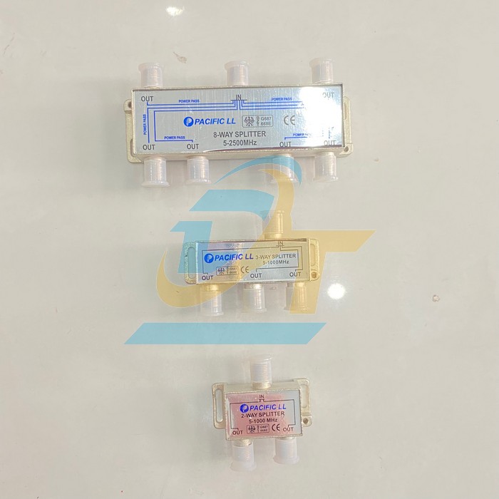 Bộ chia truyền h&igrave;nh c&aacute;p Pacific 1 ra 2  Pacific | Gi&aacute; rẻ nhất - C&ocirc;ng Ty TNHH Thương Mại Dịch Vụ Đạt T&acirc;m