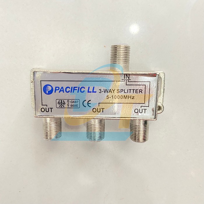 Bộ chia truyền h&igrave;nh c&aacute;p Pacific 1 ra 3  Pacific | Gi&aacute; rẻ nhất - C&ocirc;ng Ty TNHH Thương Mại Dịch Vụ Đạt T&acirc;m