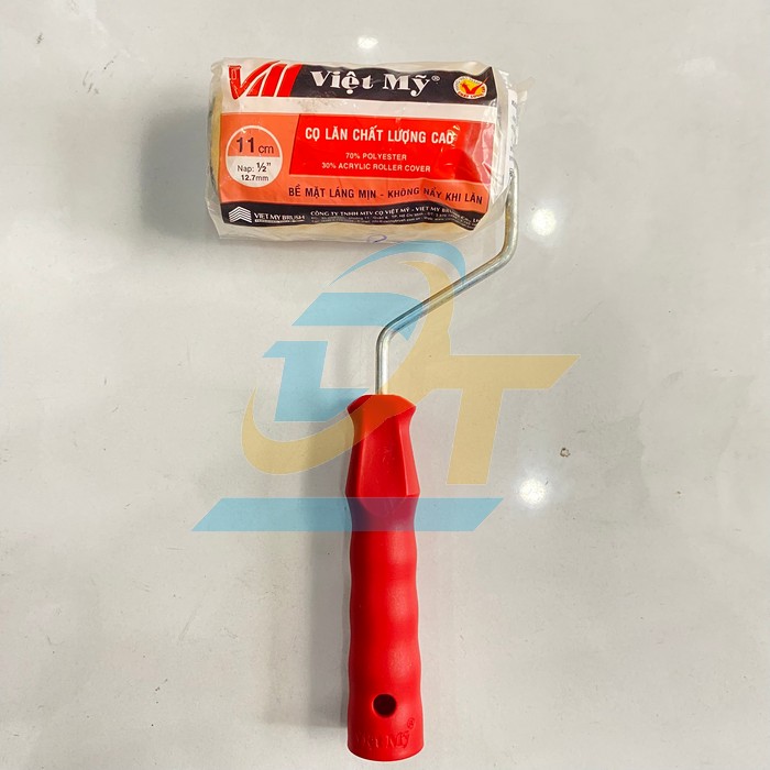 Cọ lăn c&aacute;n đỏ Việt Mỹ 11cm  VietMy | Gi&aacute; rẻ nhất - C&ocirc;ng Ty TNHH Thương Mại Dịch Vụ Đạt T&acirc;m